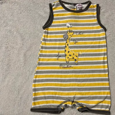 Très belle combi short pour bébé garçon 